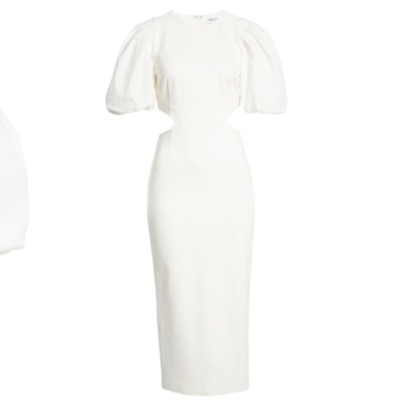 ELLIATT White Suffage Cut Out Dress - Picture 3 of 15